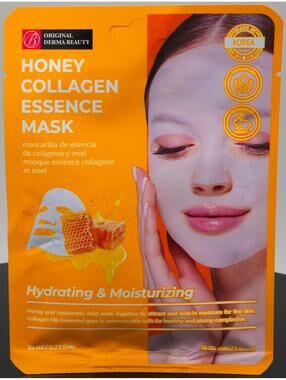 Original Derma Beauty Honey Collagen Essence Mask Hydrating Moisturizer